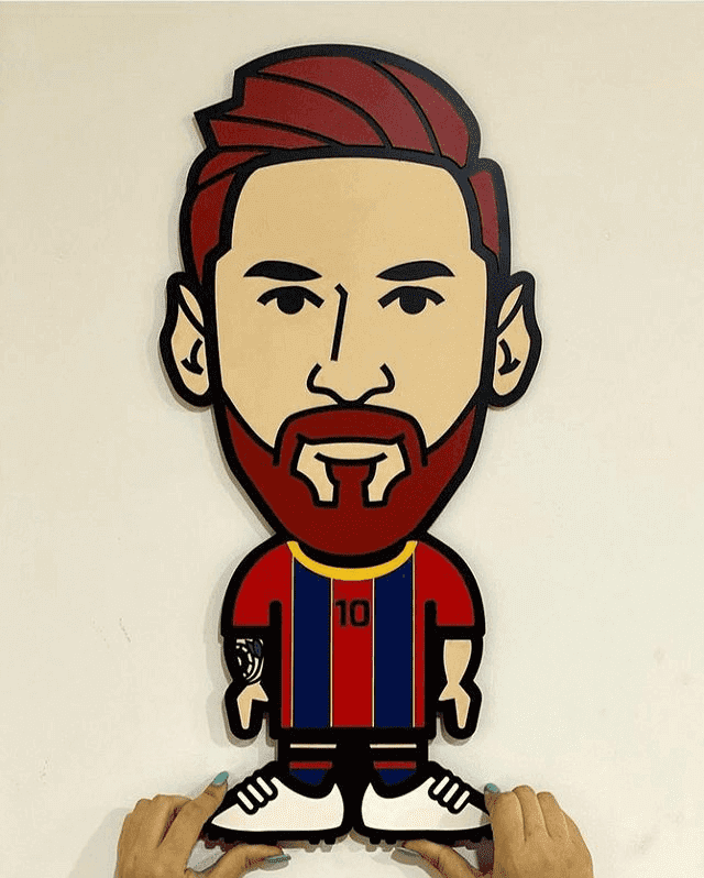 Cuadro Messi